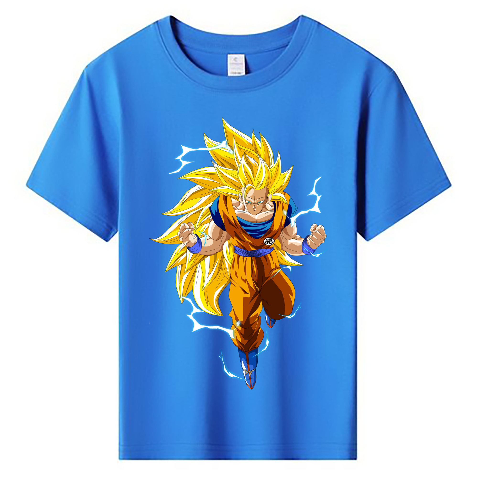 （画像用） ドラゴンボール 孫悟空（そん ごくう）Son Goku カカロット DRAGON BALL Kakarotto 綿100％キッズTシャツ（フロントプリント）